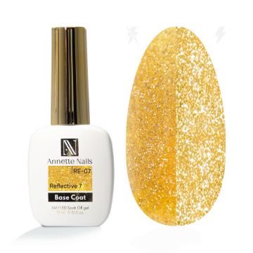 Baza Rubber Annette Nails Reflective 7 RE-07 Baza Rubber Annette Nails Reflective 7 RE-07
